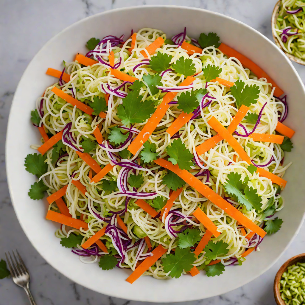 Curtido Slaw with Tangy Cabbage and Carrot Pickle