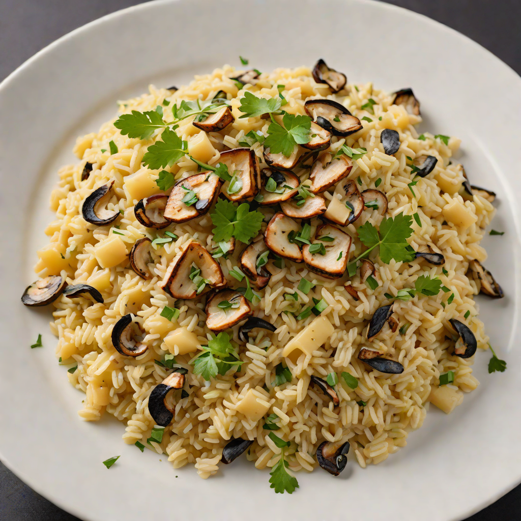 Smoked Gouda and Wild Mushroom Risotto