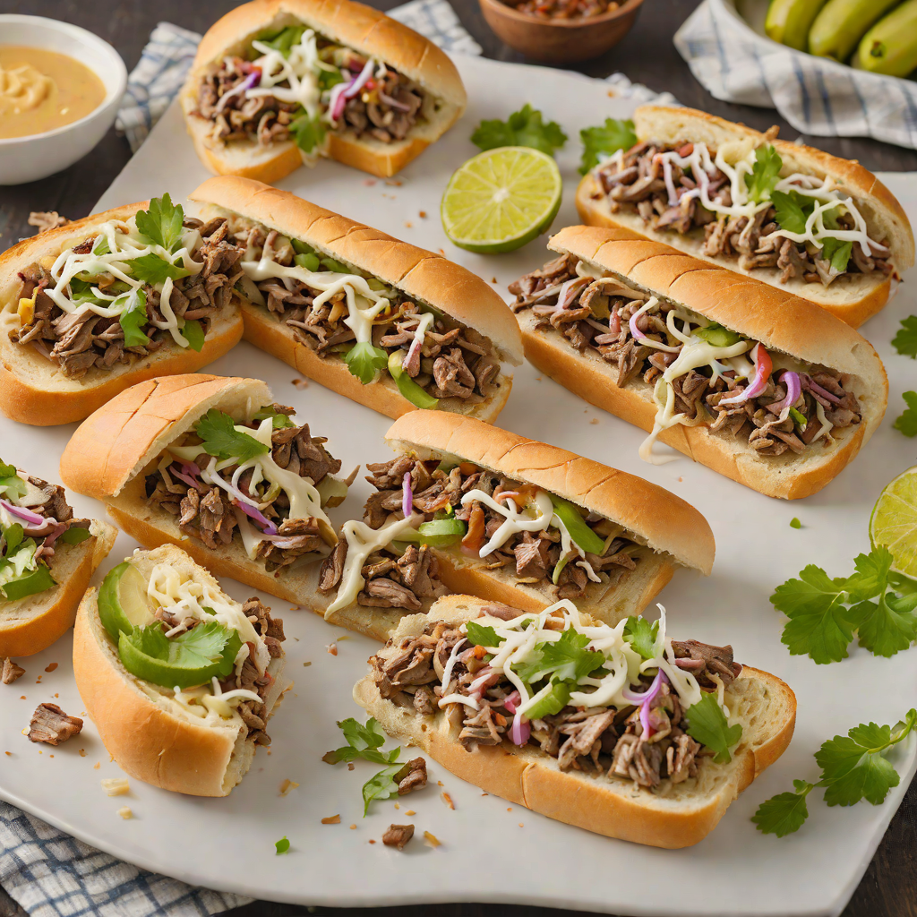 Sheet Pan Roasted Philly Cheesesteak Sandwiches