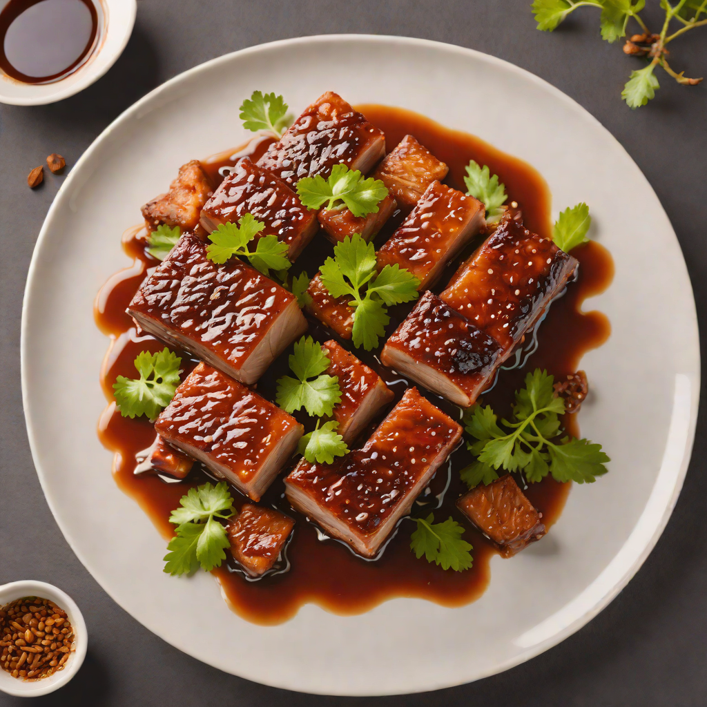 Shanghainese Red-Braised Pork Belly with Five-Spice