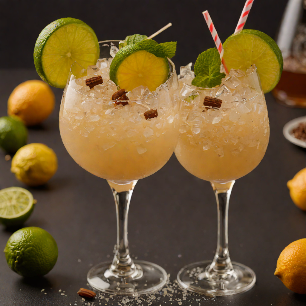 Frozen Amaretto Island Punch Slush