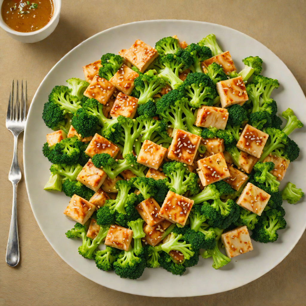Lemon-Ginger Tofu Stir Fry with Broccoli