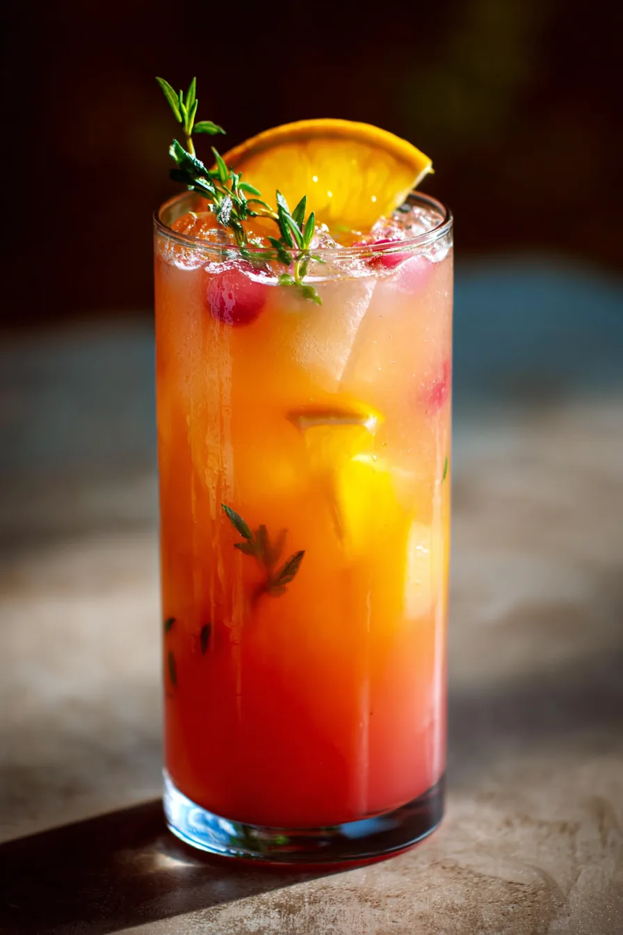 Berry Citrus Burst Punch
