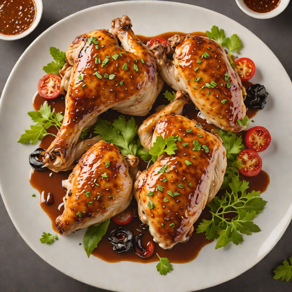 Pan-Seared Chicken with Spicy No-Sauce Glaze