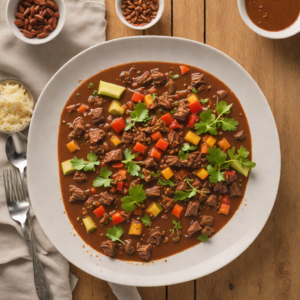 Slow-Simmered Beef Chili with Chipotle and Dark Cocoa