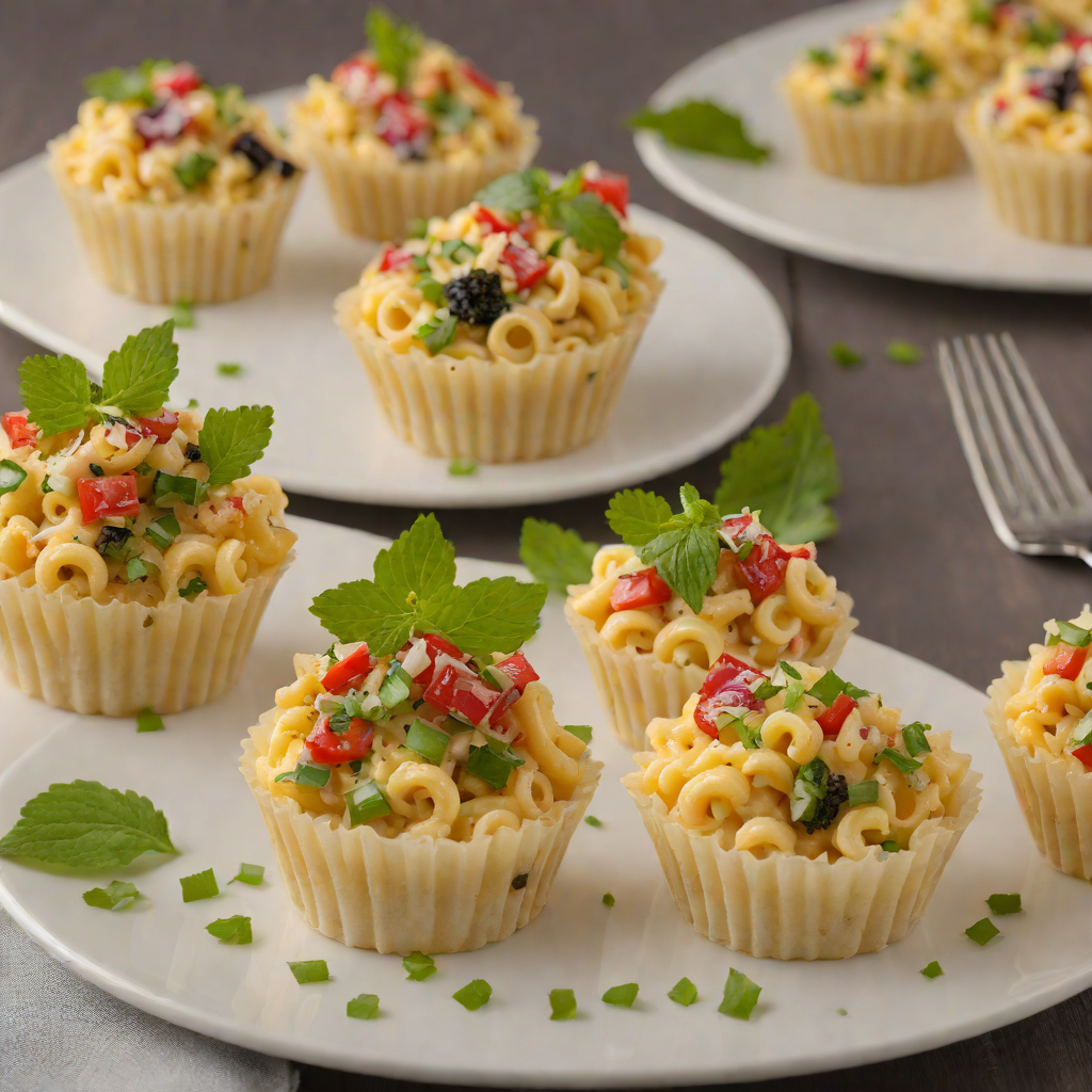 Vegetable-Loaded Macaroni and Cheese Cups