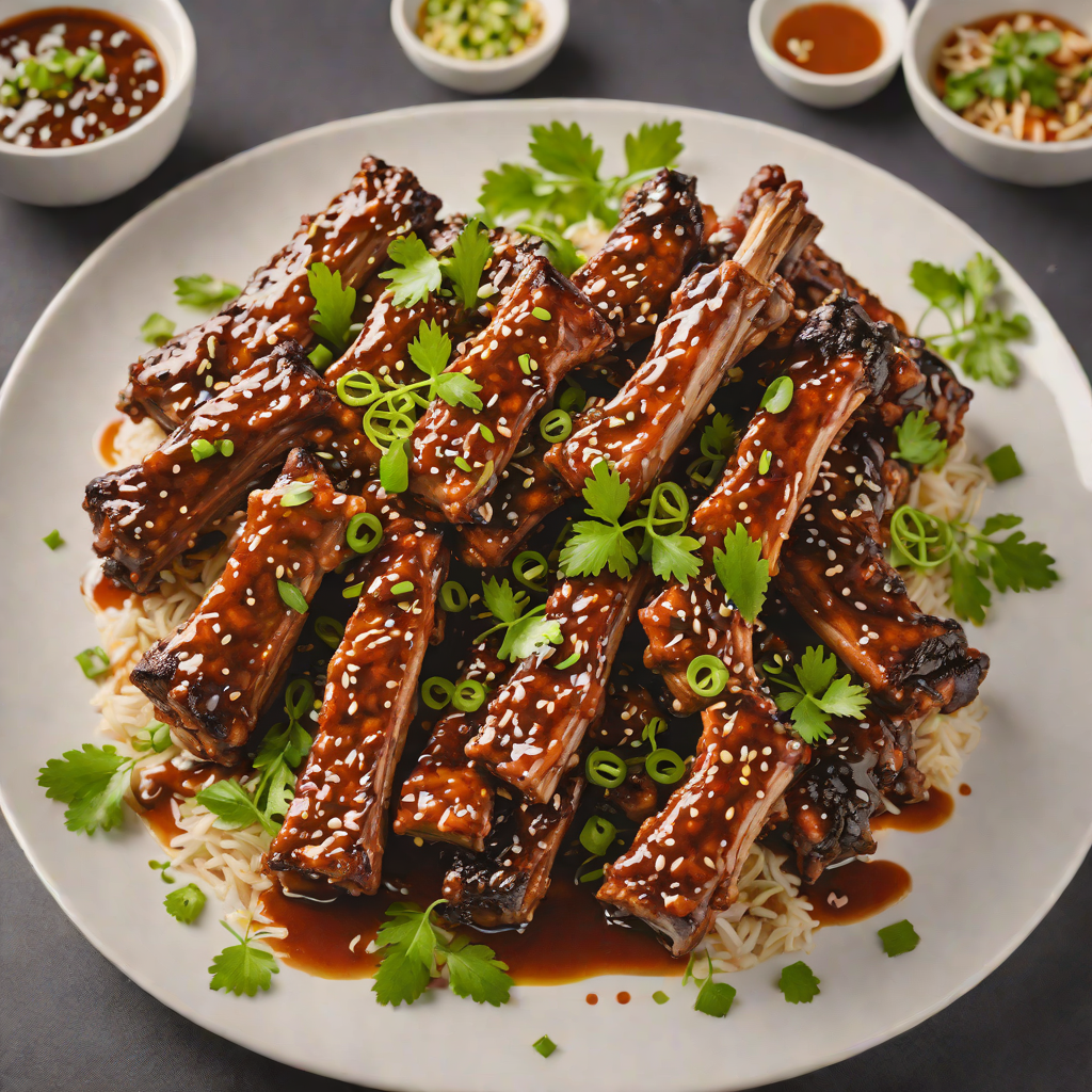Stir-Fried Pork Back Ribs with Ginger and Scallions