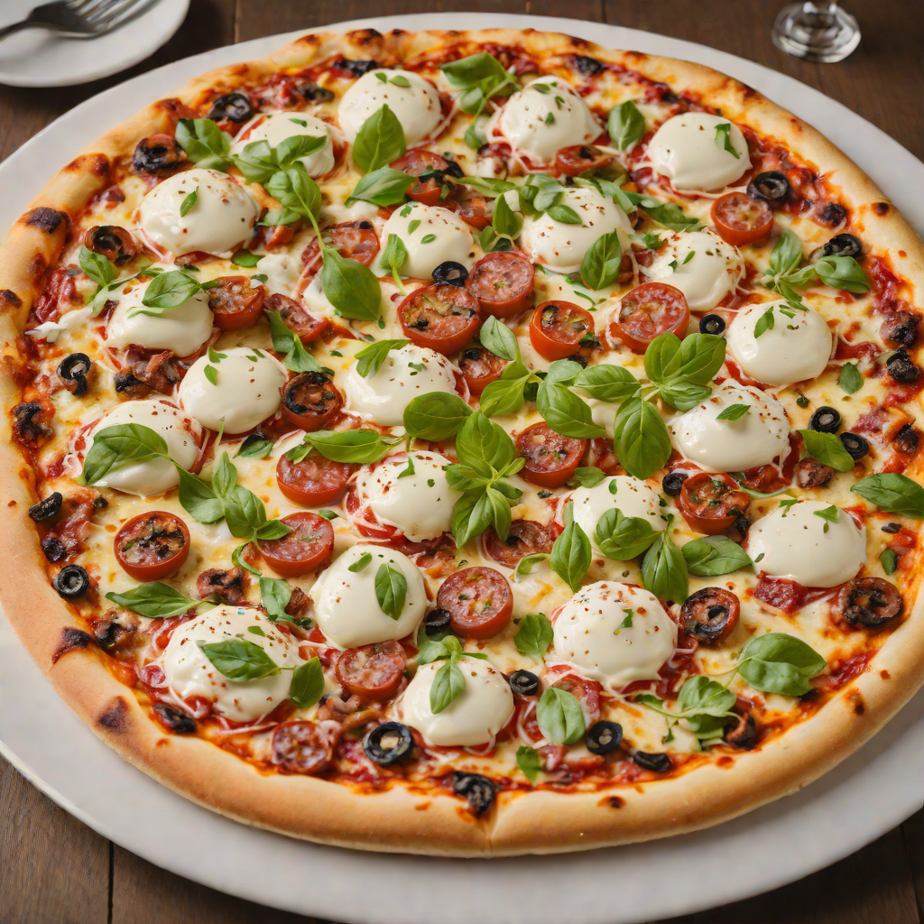 Wood-Fired Punch Pizza with Spicy Sausage and Mozzarella