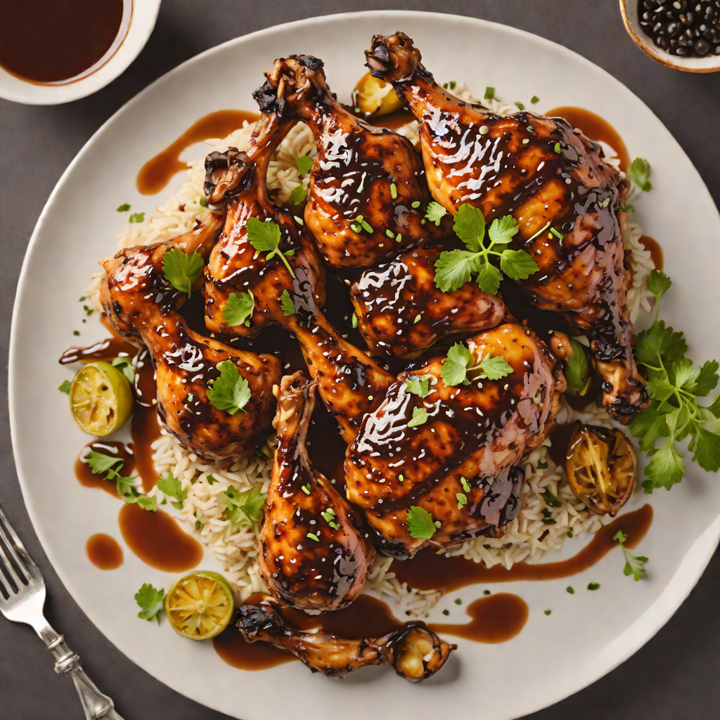 Grilled African-Spiced Chicken with Tamarind Glaze