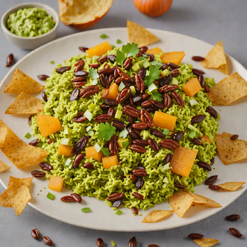 Toasted Chapulines and Pumpkin Seed Guacamole