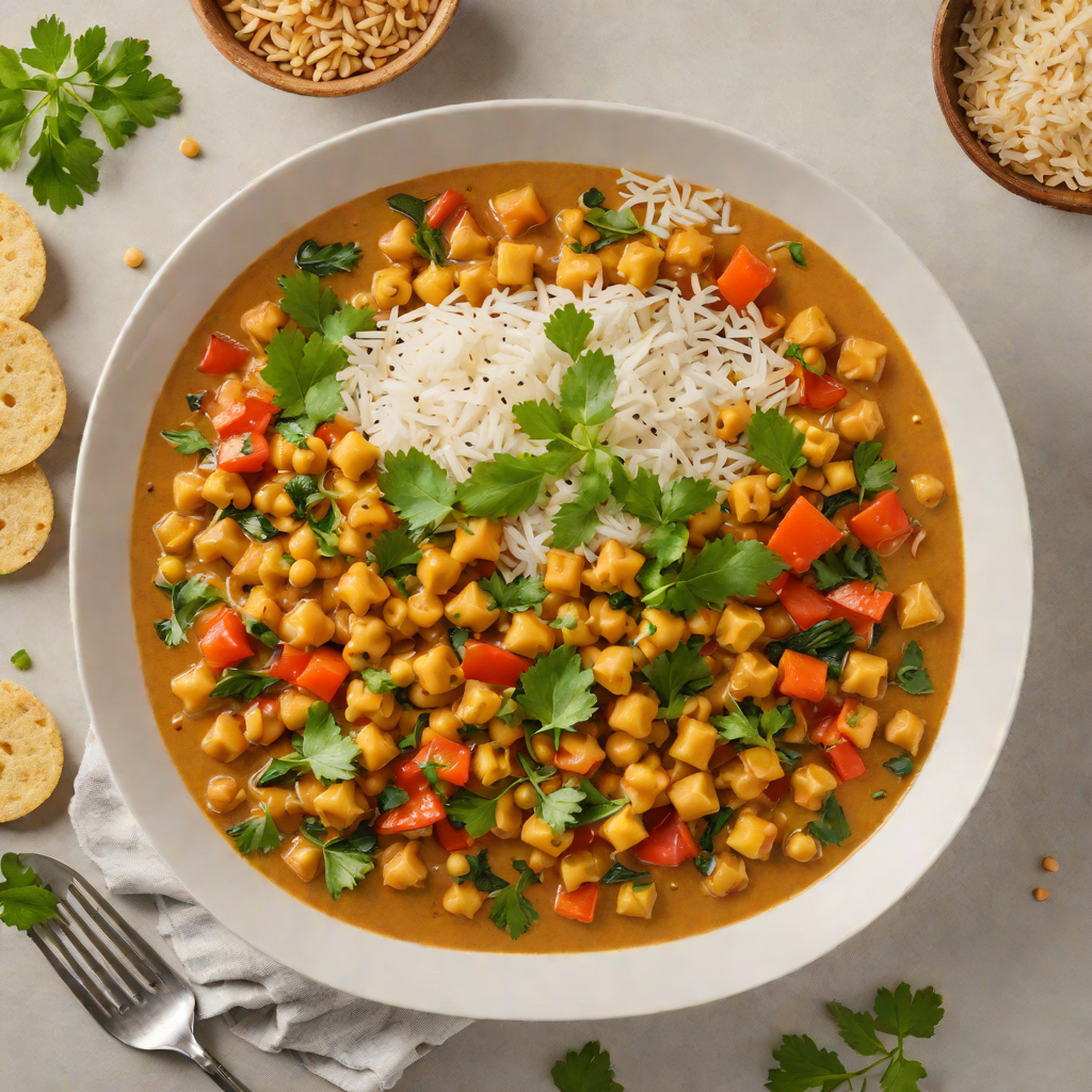 One-Pot Chickpea and Vegetable Curry with Coconut Milk