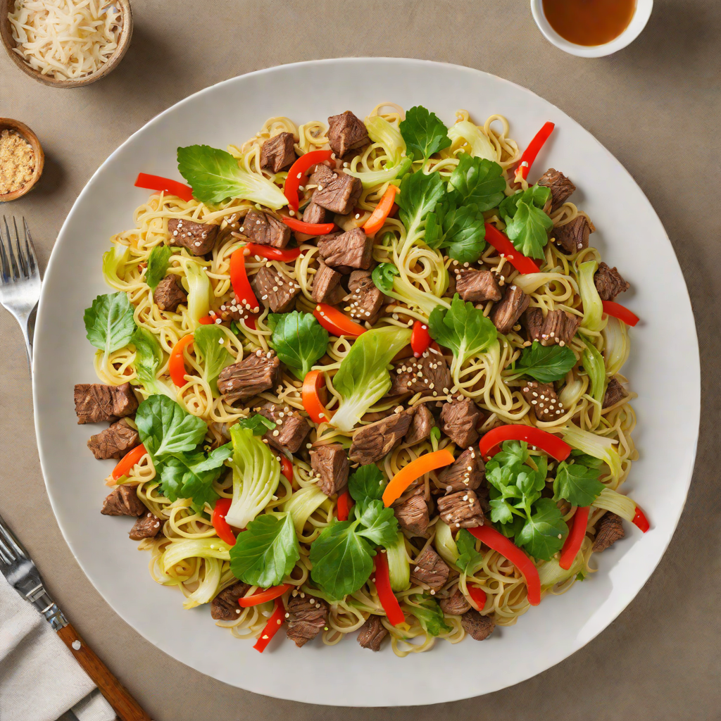 Beef and Cabbage Stir-Fry with Ginger and Coconut Aminos