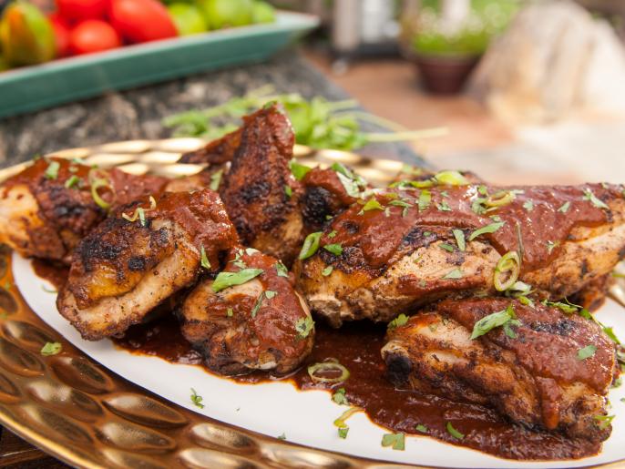 Slow-Cooked Chicken Mole Negro with Toasted Sesame