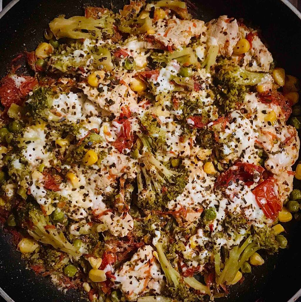 Thai-Inspired Chicken & Veggie Stir-Fry