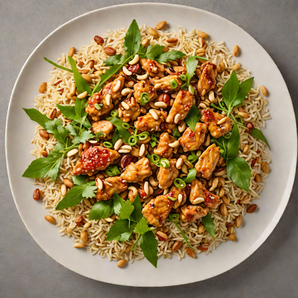 Stir-Fried Lemongrass Chicken with Roasted Peanuts