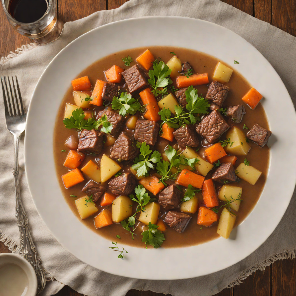 Enns Valley Venison Stew with Root Vegetables