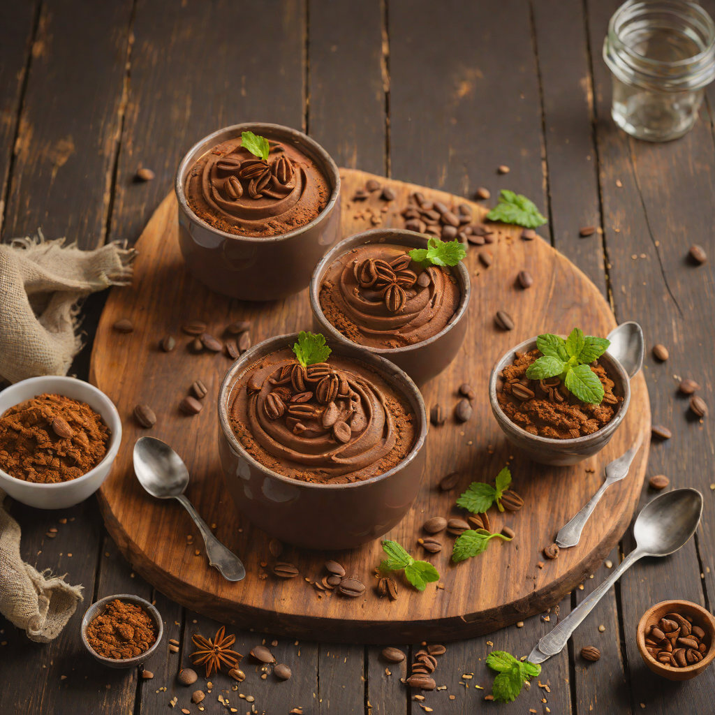 Coffee-Spiced Ethiopian-Inspired Chocolate Mousse