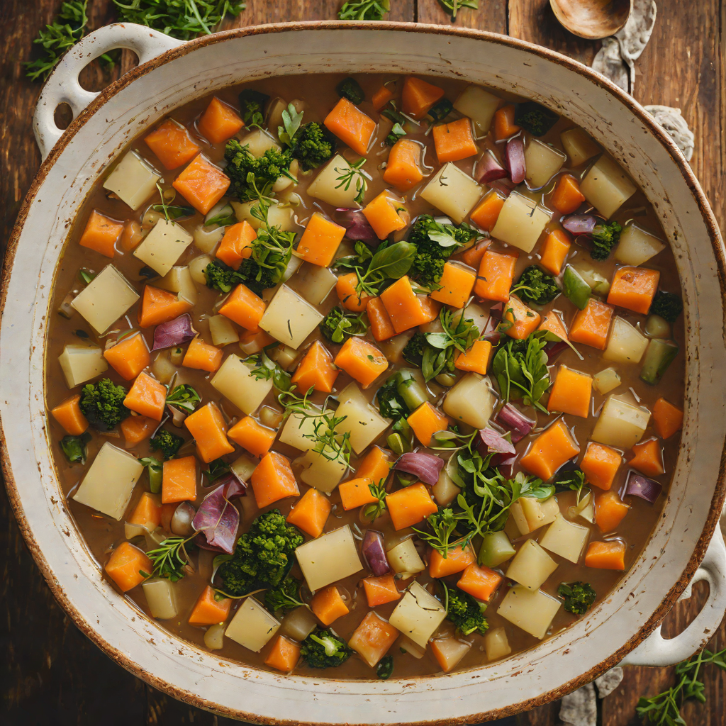 Frozen Forest-Inspired Winter Vegetable Stew