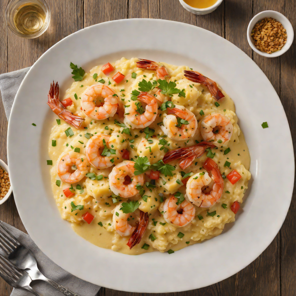 New Orleans Jazz Brunch Shrimp and Grits