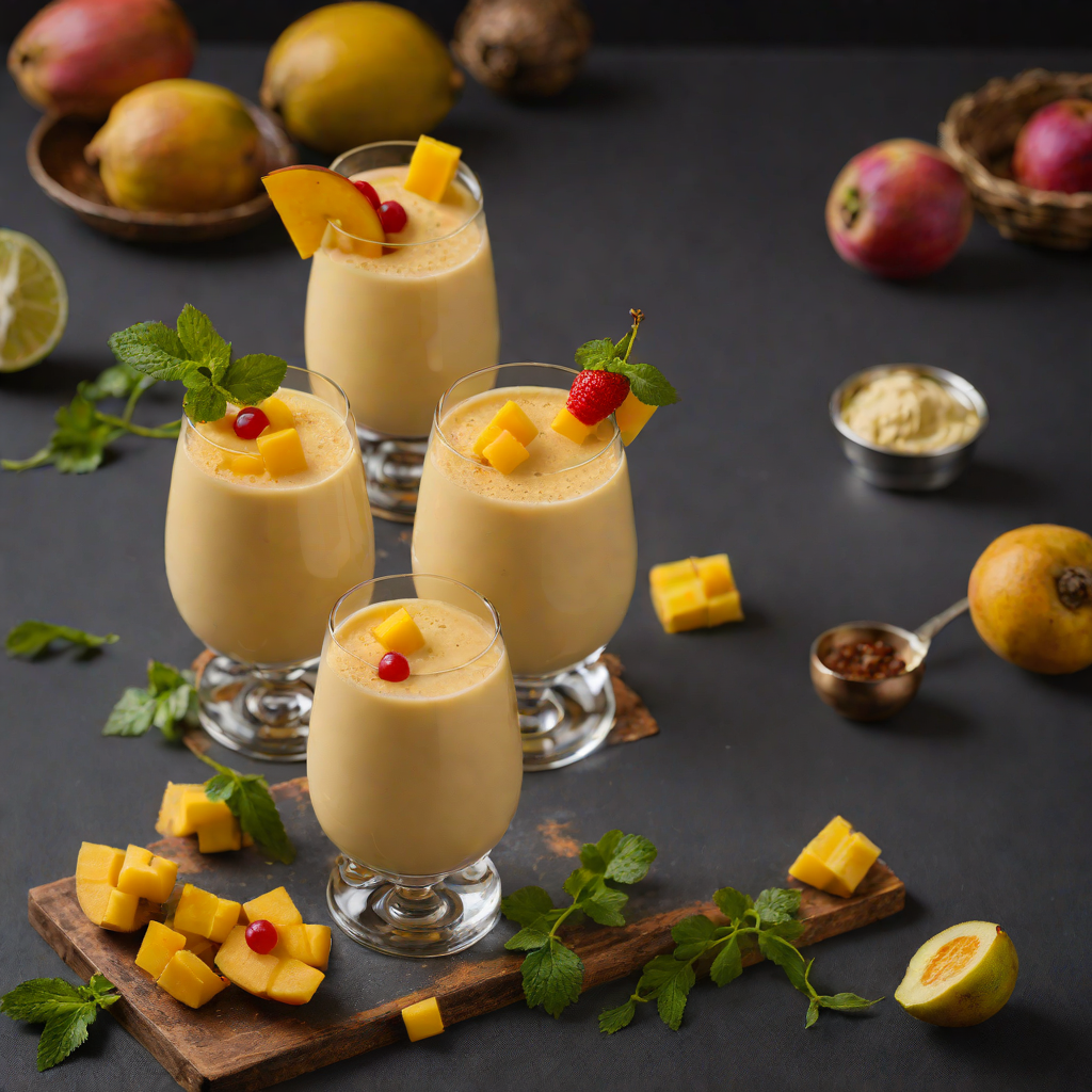 No-Sugar-Added Mango Lassi Smoothie