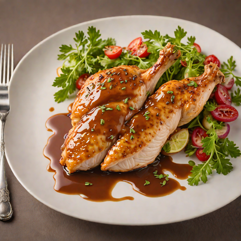 Pan-Seared Chicken with Minnehaha Maple Glaze