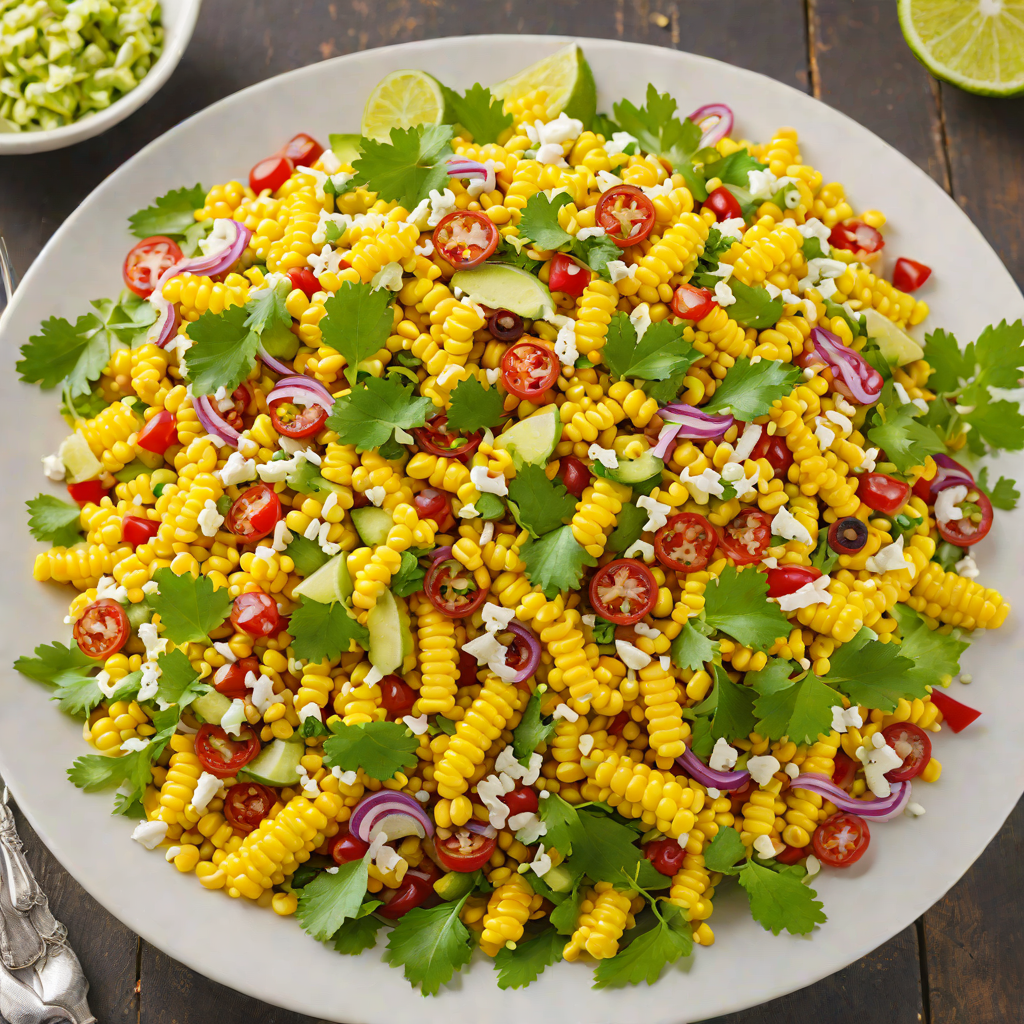 Spicy Regional Mexican Street Corn Salad