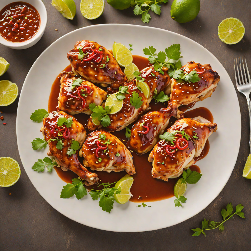 Pan-Seared Chicken with Spicy Chile-Lime Glaze