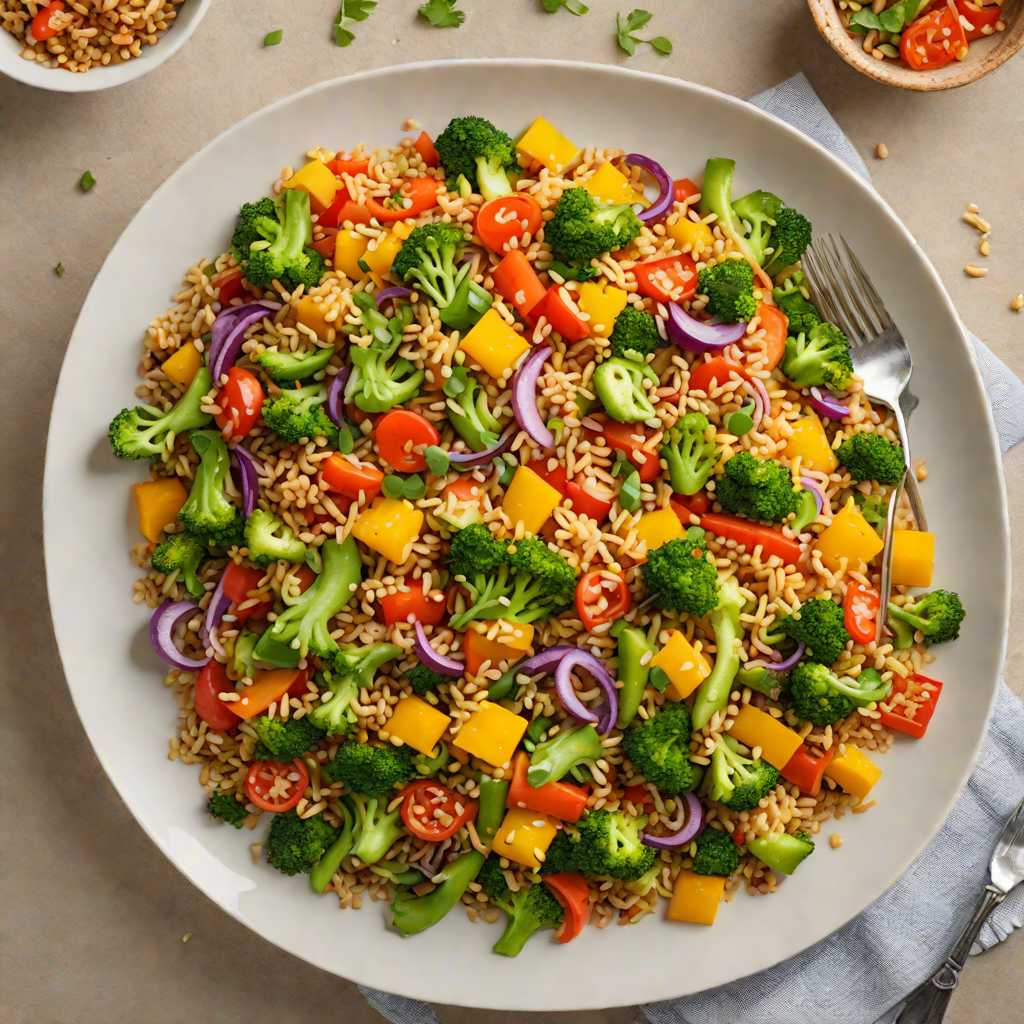 One-Pot Colorful Veggie and Quinoa Stir Fry