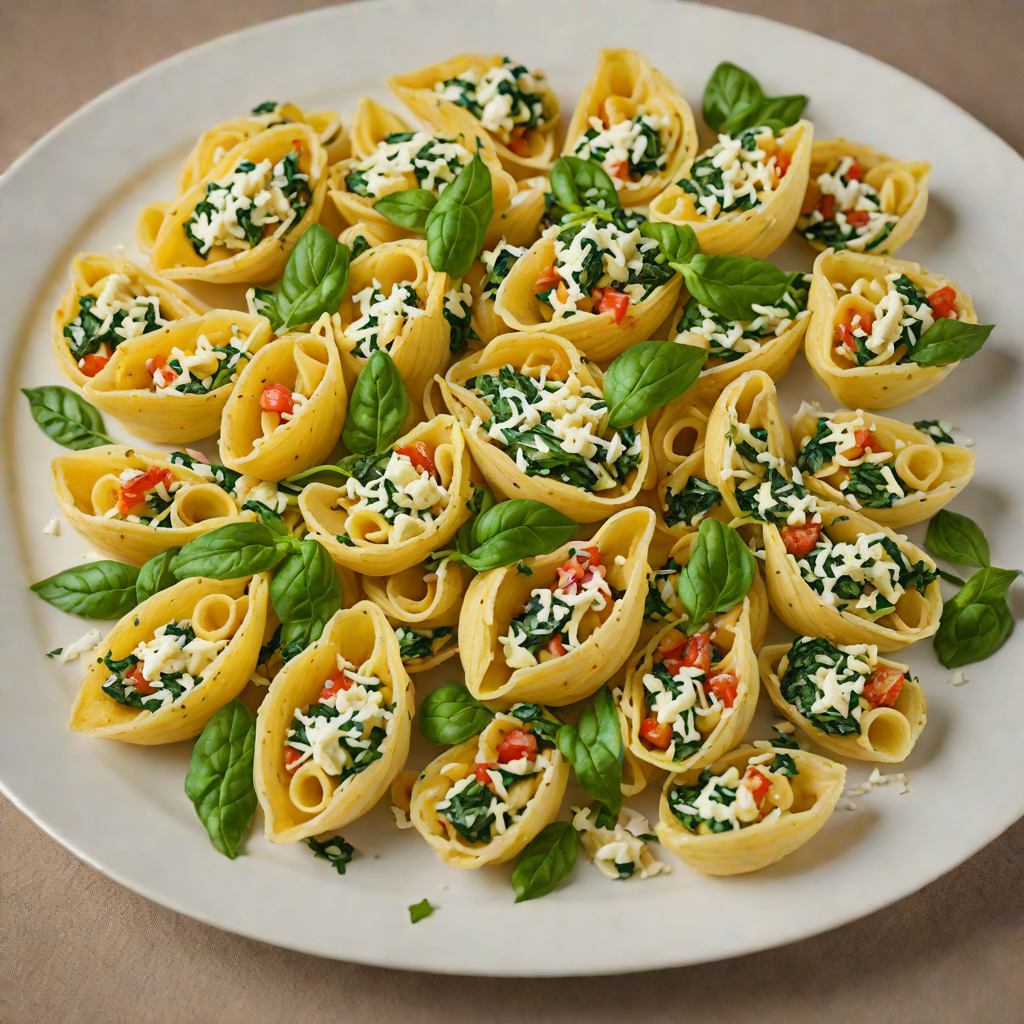 Half-Baked Ricotta and Spinach Stuffed Pasta Shells