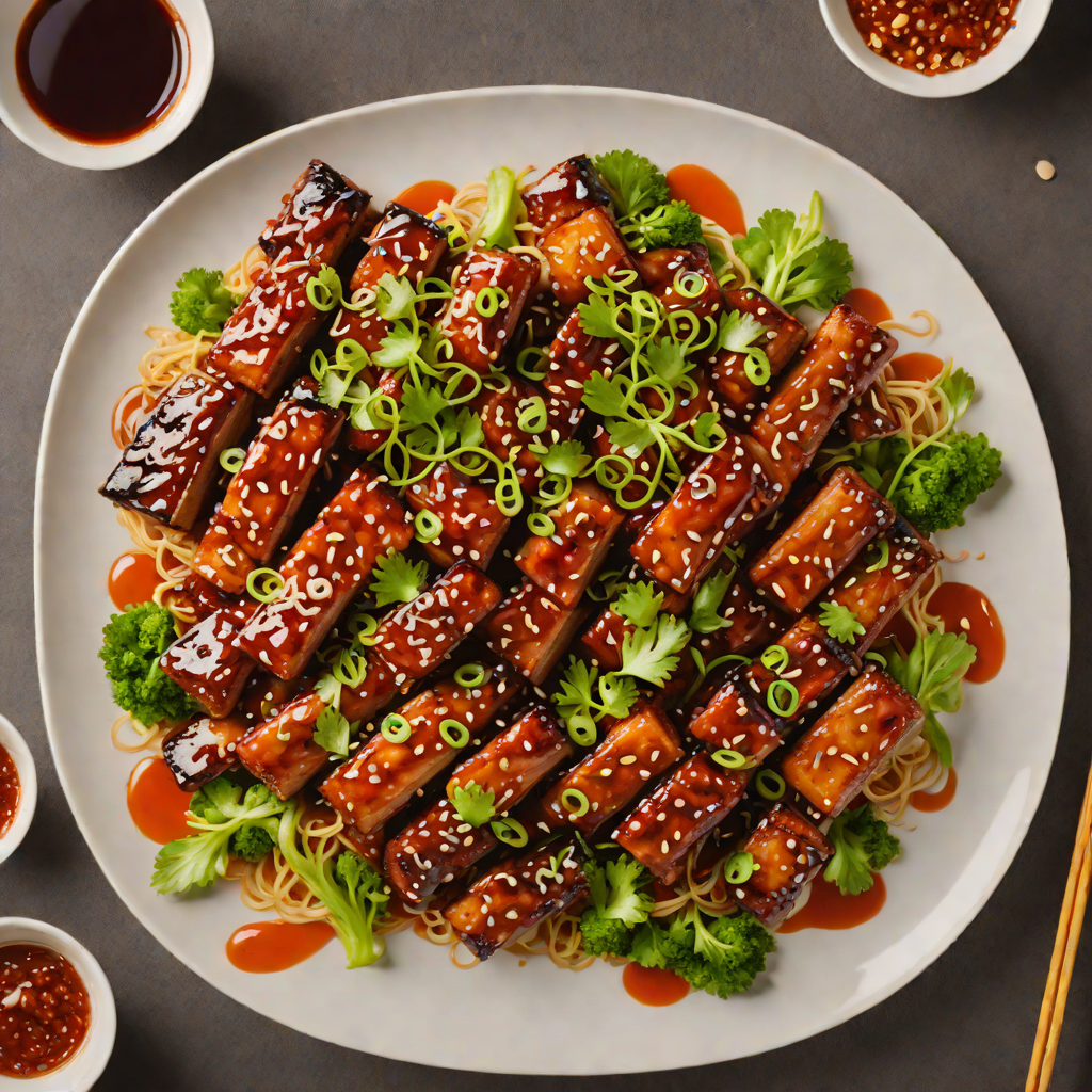 Spicy Korean Stir-Fried Pork Belly with Gochujang Glaze