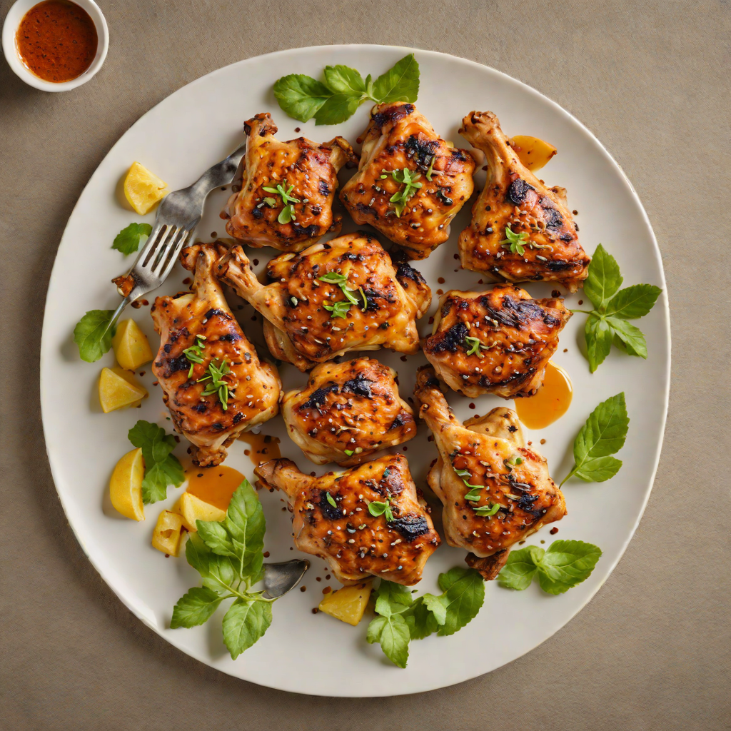 Grilled North Wind Spiced Chicken Thighs