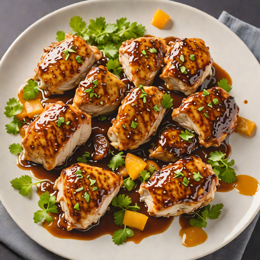 Pan-Seared Chicken Thighs with No-Sugar Teriyaki Glaze