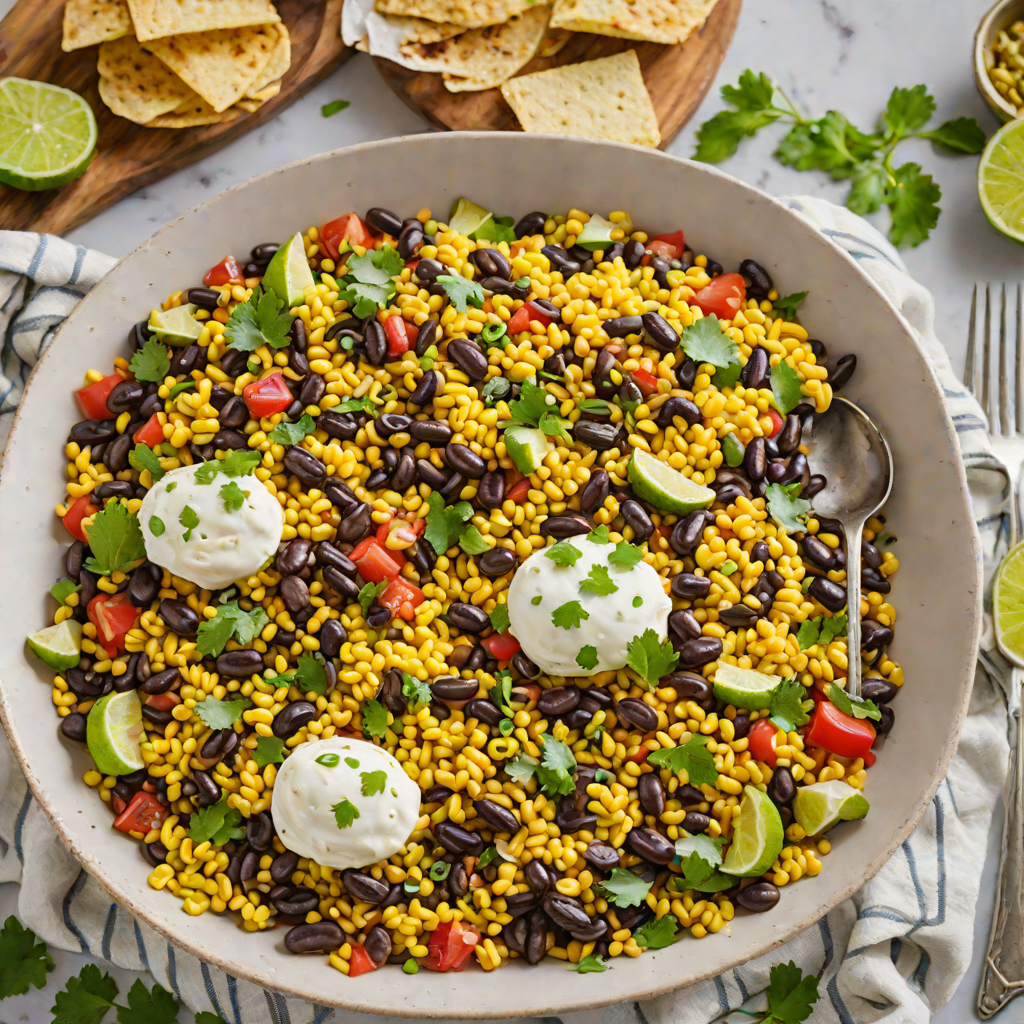 One-Pan Smoky Black Bean and Corn Skillet with Chipotle