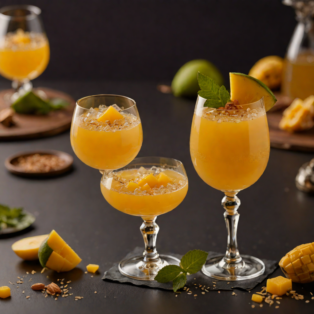 Punch Bar Mango and Ginger Cocktail