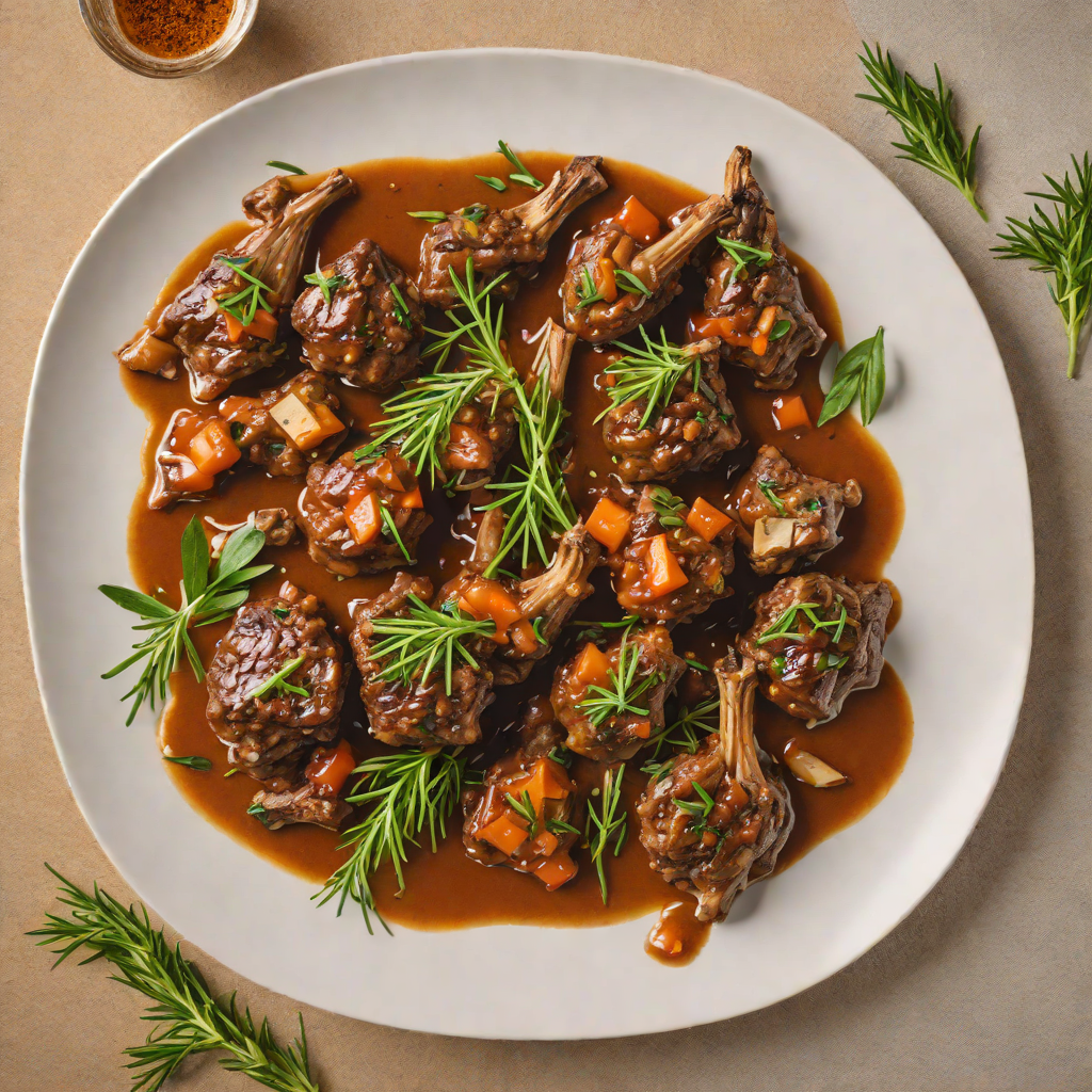 Berbere-Spiced Lamb Tibs with Garlic and Rosemary