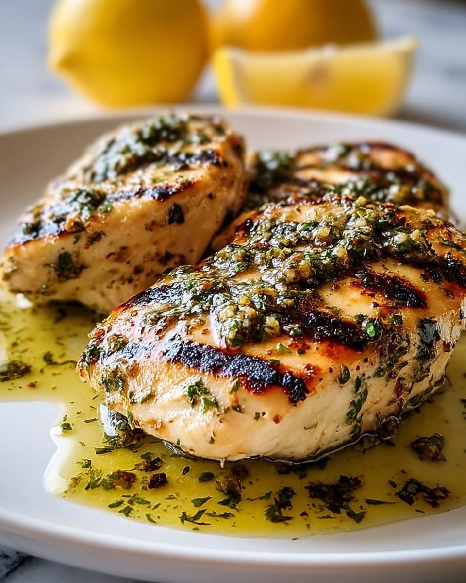 Davis' Herb-Crusted Grilled Chicken