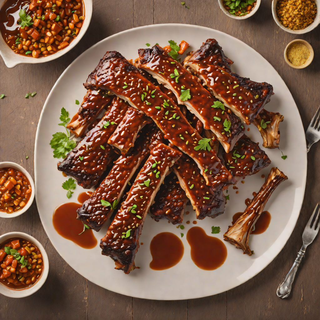 Slow-Roasted Pork Back Ribs with Smoky Paprika Glaze