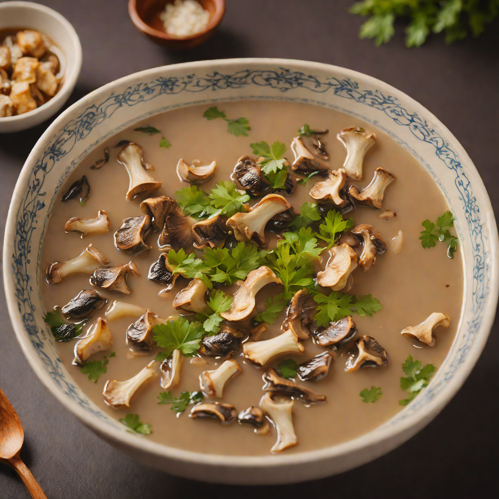 Zhangjiajie-Inspired Forest Mushroom Soup