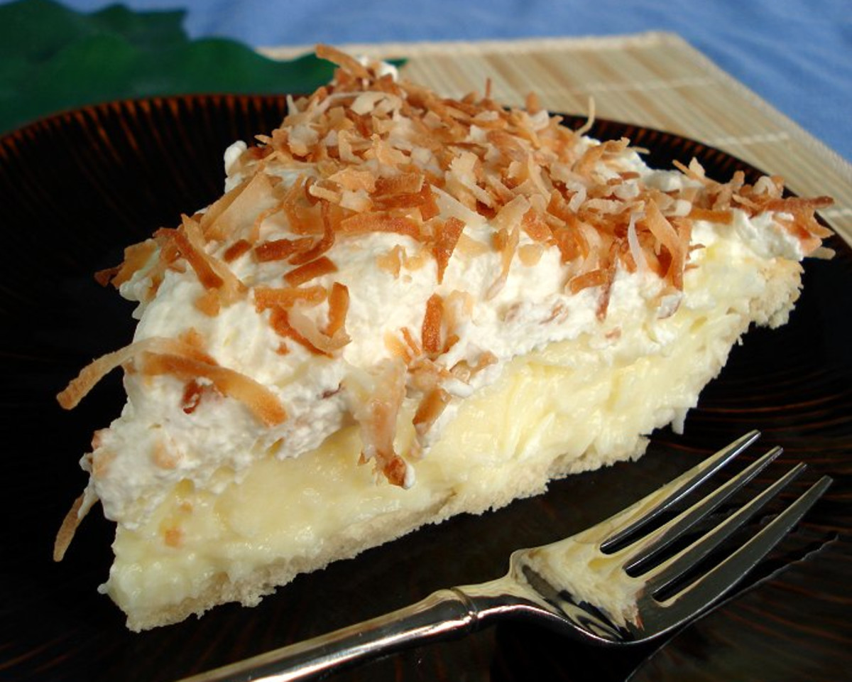 Tiki Coconut Cream Pie