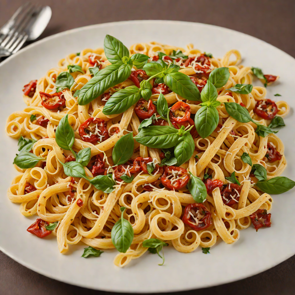 Northern Sun-Dried Tomato and Basil Pasta