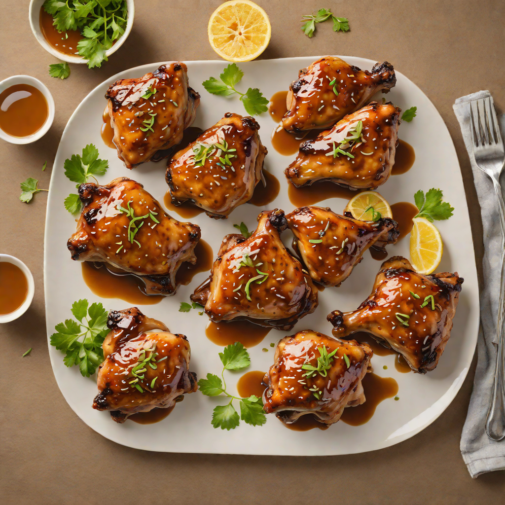 Simple Boredom-Busting Honey Soy Glazed Chicken Thighs