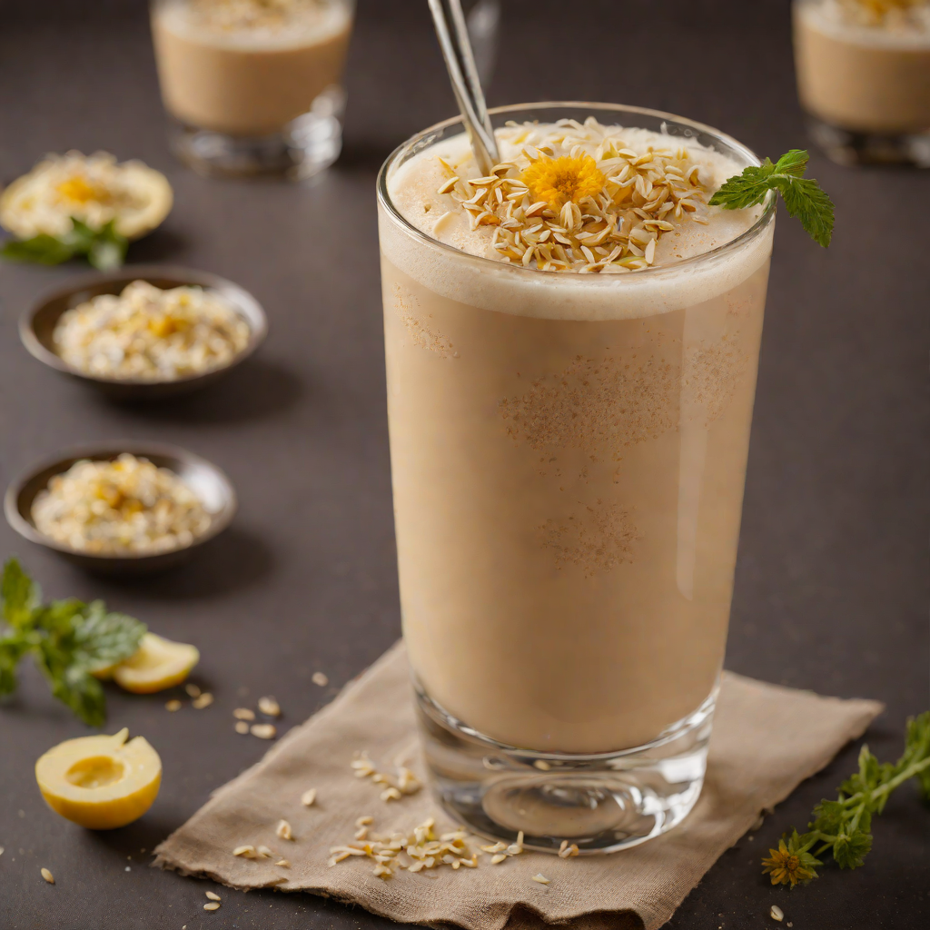 Vanilla-Chamomile Iced Latte
