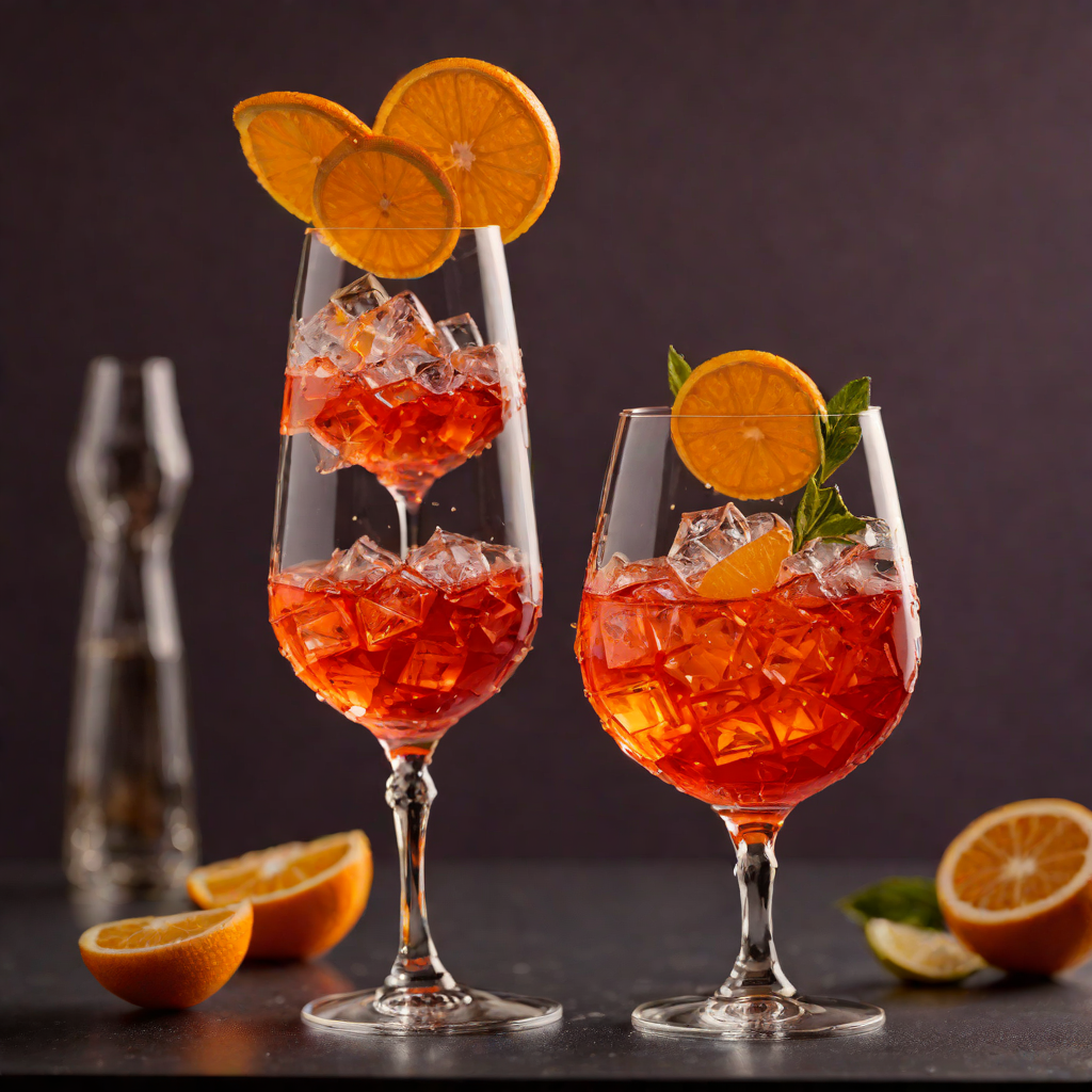 Zesty Campari and Orange Spritz