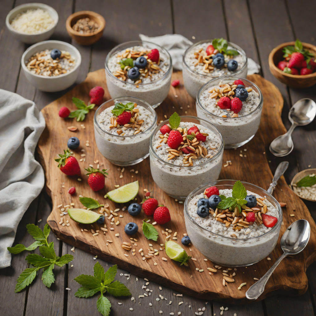 Simple No-Bake Chia and Coconut Pudding