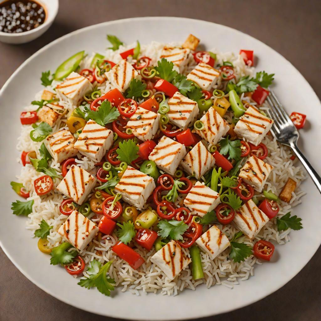 White Tiger-Inspired Spicy Tofu Stir Fry