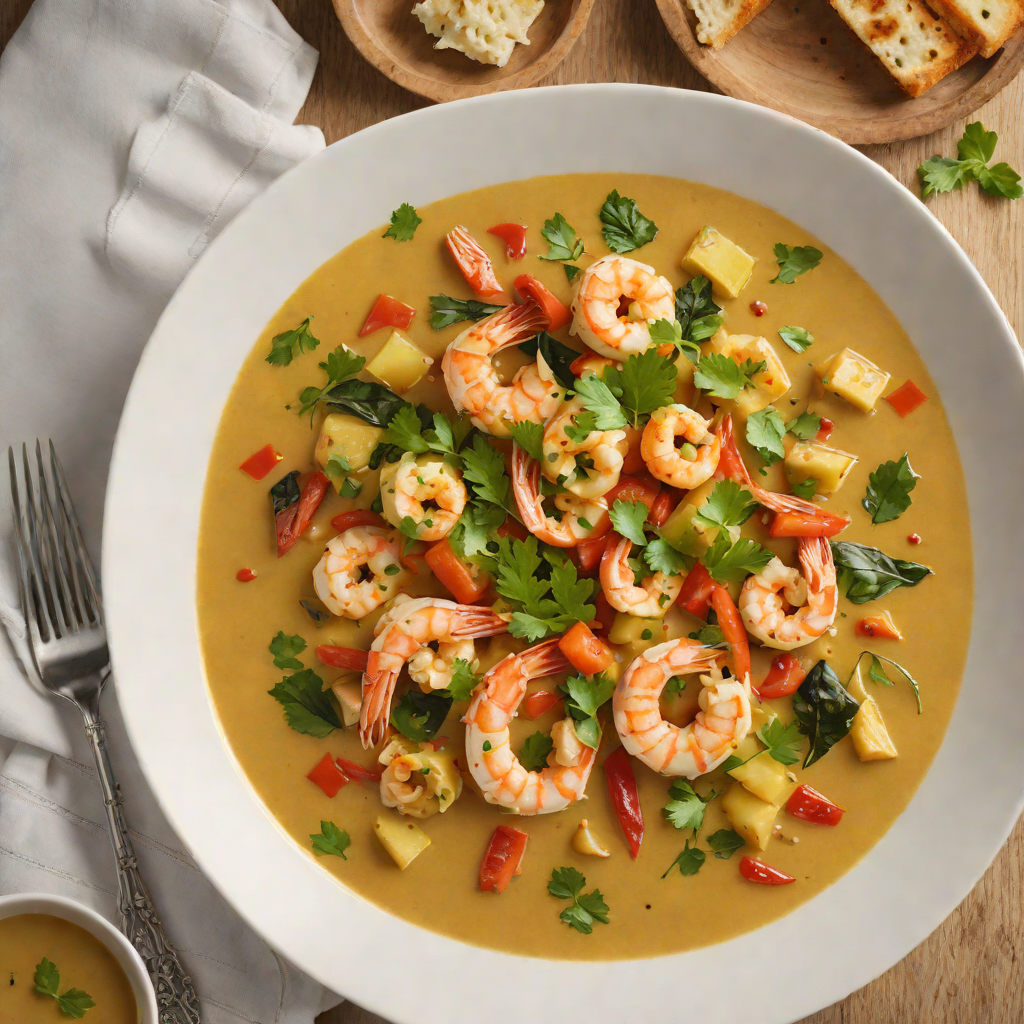 Island-Style Coconut Curry Seafood Stew