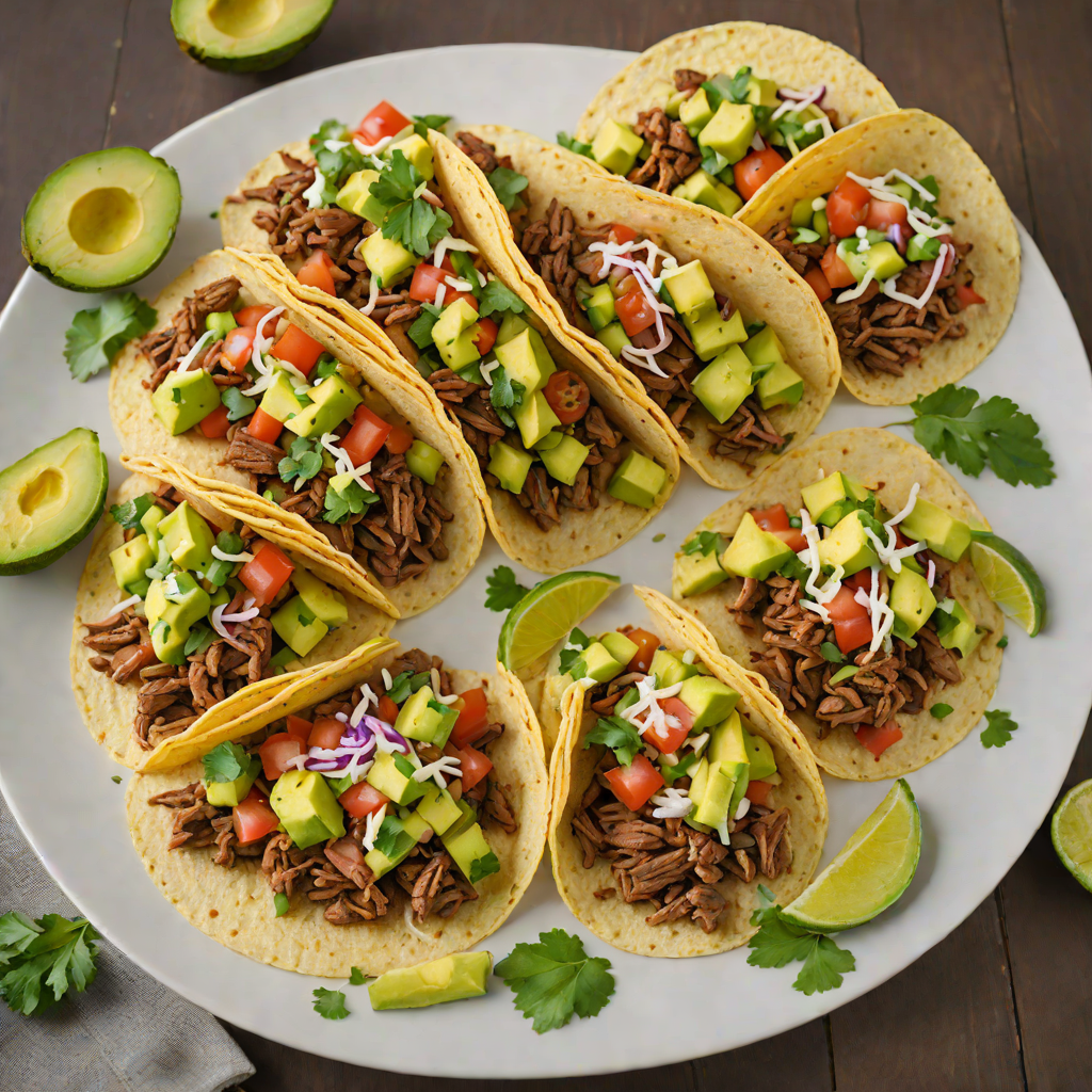 San Antonio River Walk-Inspired Tex-Mex Beef Tacos with Avocado Salsa