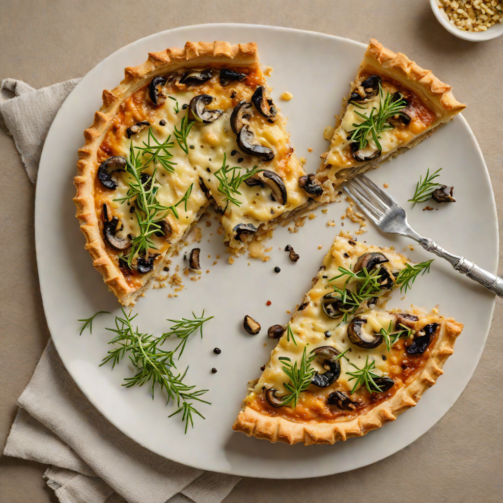 Mushroom and Gruyère Tart with Fresh Thyme