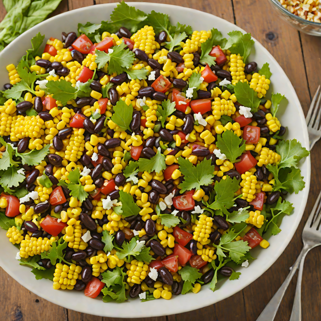 South San Antonio Black Bean and Roasted Corn Salad