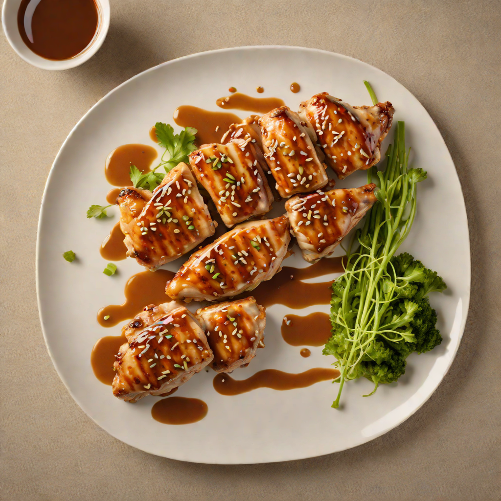Pan-Seared Chicken with Miso-Sesame Glaze